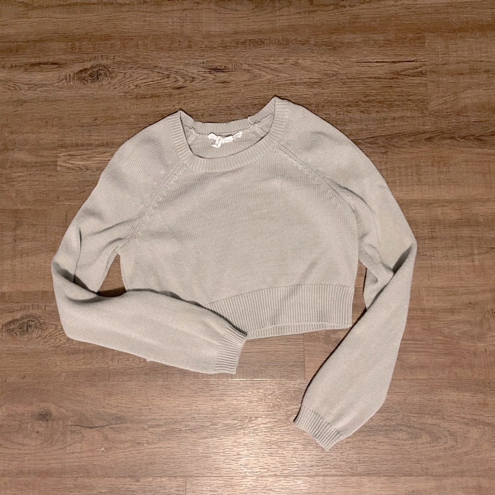 BCBGeneration Cropped Sweater Top